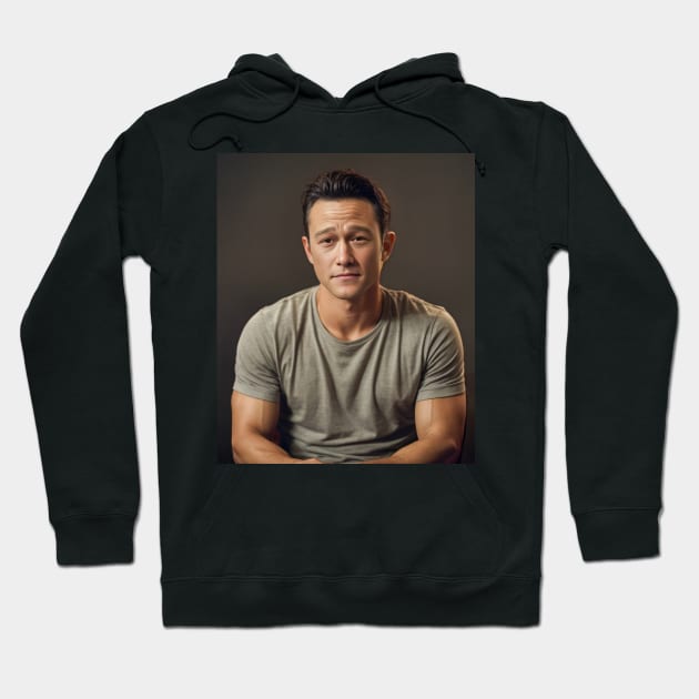 Joseph Gordon-Levitt Muscle Arms Hoodie by akastardust